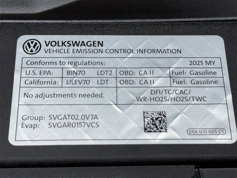 Used 2025 Volkswagen Atlas SEL image 60