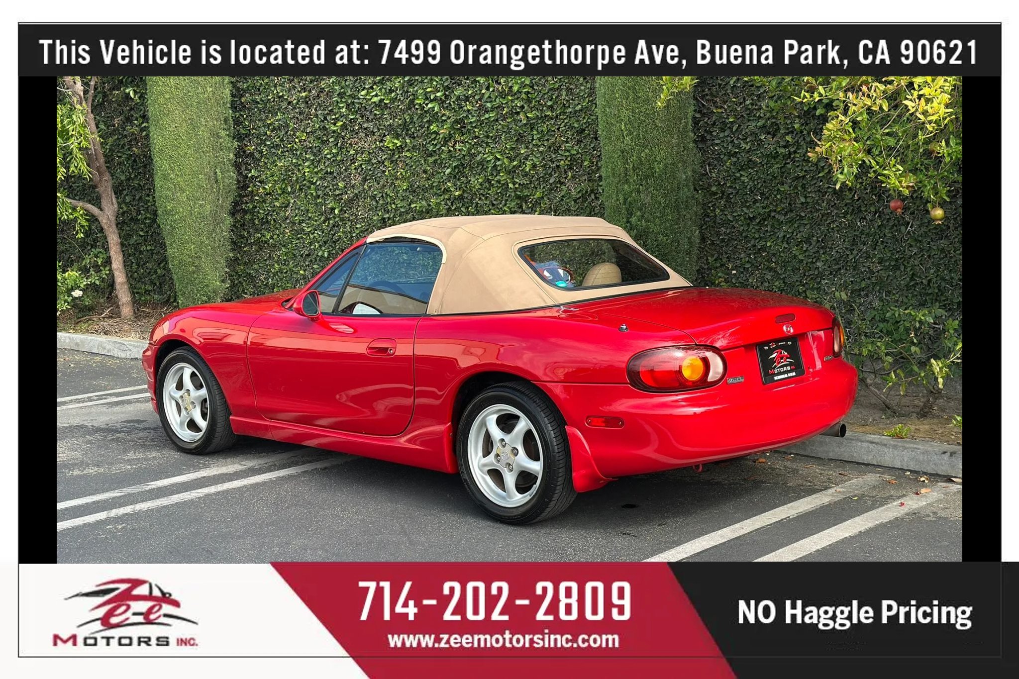 Used 2000 MAZDA MX-5 Miata LS RWD image 8