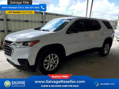 Used 2020 Chevrolet Traverse LS image 1