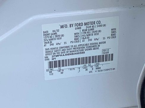 Used 2022 Ford Edge SEL w/ Convenience Package AWD/4WD image 21