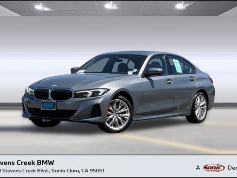 Certified 2023 BMW 330i Sedan w/ Parking Assistance Package RWD image 1