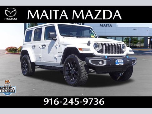 Used 2024 Jeep Wrangler Unlimited Sahara AWD/4WD image 1