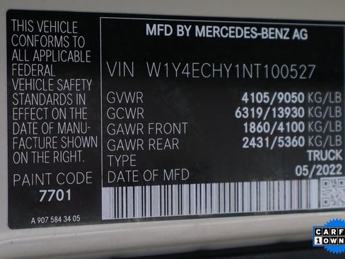 Used 2022 Mercedes-Benz Sprinter 2500 image 42