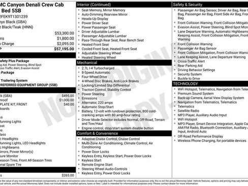 New 2026 GMC Canyon Denali AWD/4WD image 6