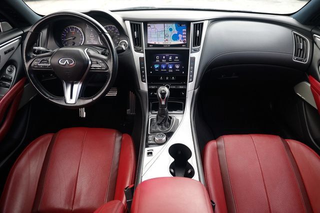 Used 2018 INFINITI Q60 Red Sport 400 w/ Pro Active Package RWD image 2