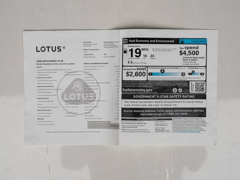 Used 2026 Lotus Emira RWD image 74