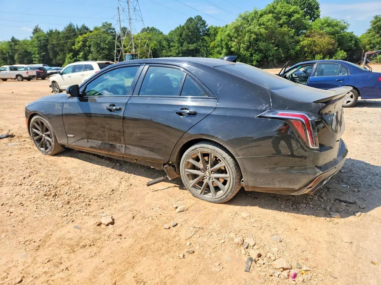 Used 2023 Cadillac CT4 V w/ Cold Weather Package RWD image 2