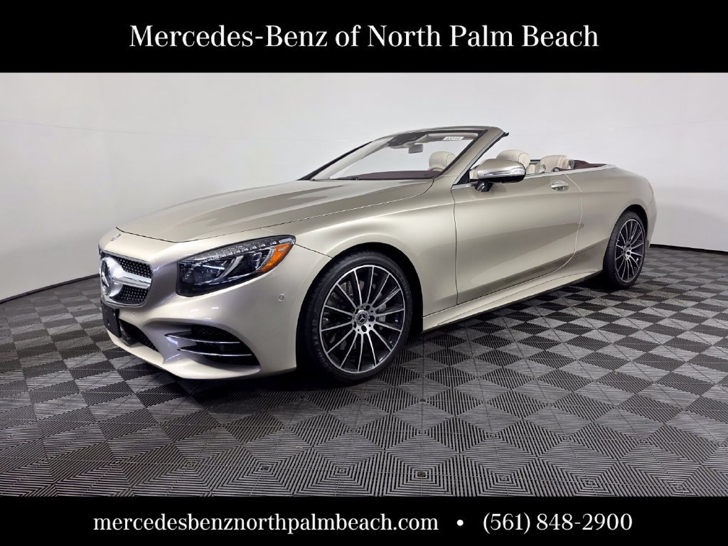 Used 2019 Mercedes-Benz S 560 Cabriolet image 1