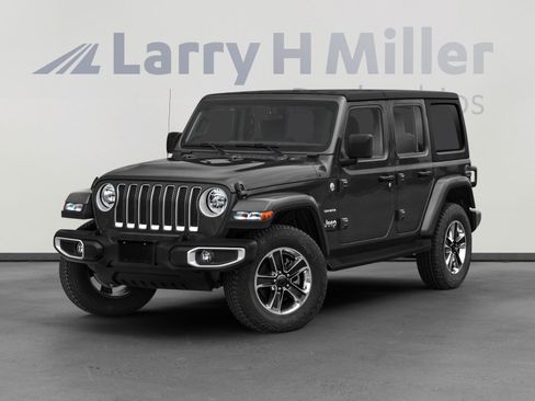 Used 2020 Jeep Wrangler Unlimited Sahara w/ LED Lighting Group image 1