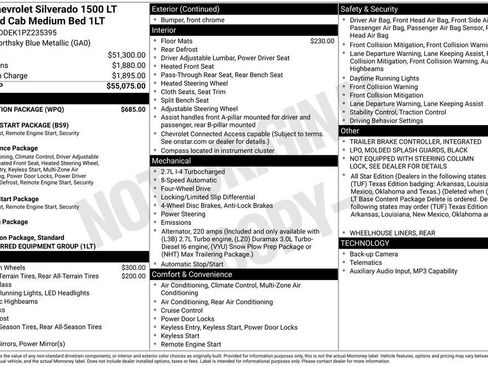 Certified 2023 Chevrolet Silverado 1500 LT w/ Protection Package AWD/4WD image 39