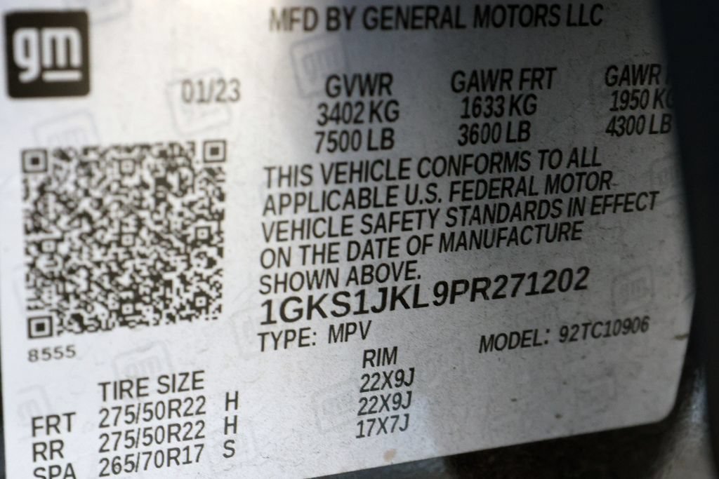Used 2023 GMC Yukon XL Denali RWD image 12