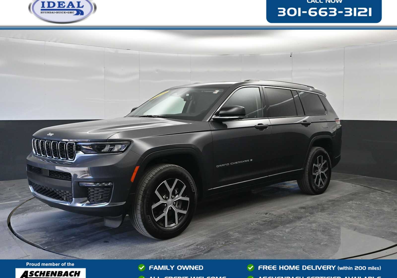 Used 2023 Jeep Grand Cherokee L Limited w/ Luxury Tech Group II AWD/4WD image 1