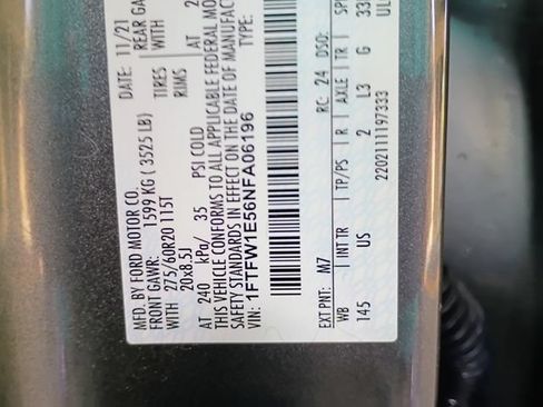 Used 2022 Ford F150 XLT w/ Equipment Group 302A High AWD/4WD image 24