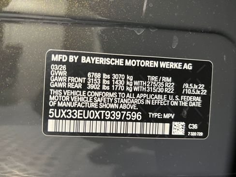 Used 2026 BMW X5 M60i w/ Executive Package AWD/4WD image 21