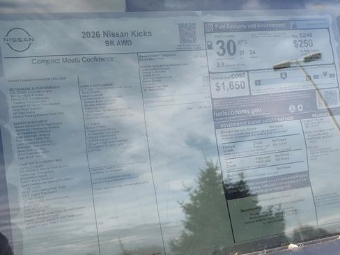 New 2026 Nissan Kicks SR w/ Cold Weather Package image 39