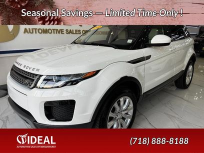 Used 2019 Land Rover Range Rover Evoque SE
