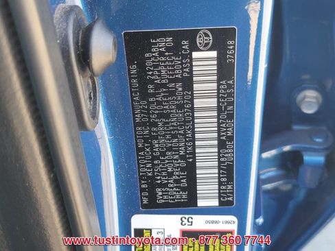 Certified 2020 Toyota Camry XSE image 15