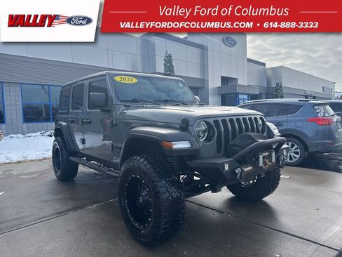 Used 2021 Jeep Wrangler Unlimited Sport image 1