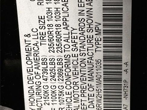 Certified 2021 Honda CR-V EX image 31