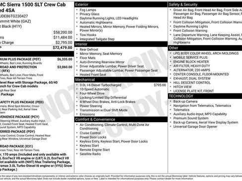 New 2026 GMC Sierra 1500 SLT w/ SLT Premium Plus Package AWD/4WD image 21