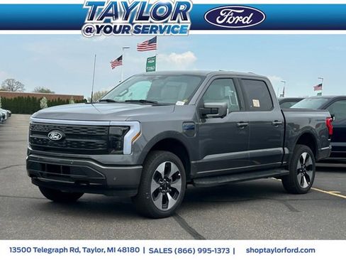 New 2025 Ford F150 Lightning Platinum image 1