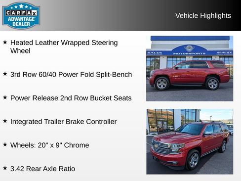 Used 2015 Chevrolet Tahoe LTZ AWD/4WD image 12