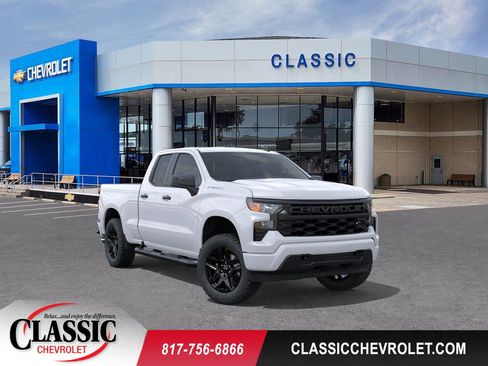 New 2026 Chevrolet Silverado 1500 Custom w/ LPO, Dark Essentials Package image 1