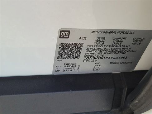 Certified 2023 Chevrolet Suburban Z71 w/ Luxury Package image 32