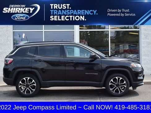 Used 2022 Jeep Compass Limited AWD/4WD image 3