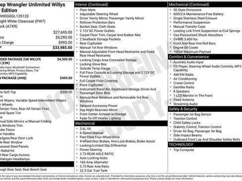 Used 2016 Jeep Wrangler Unlimited Sport image 37