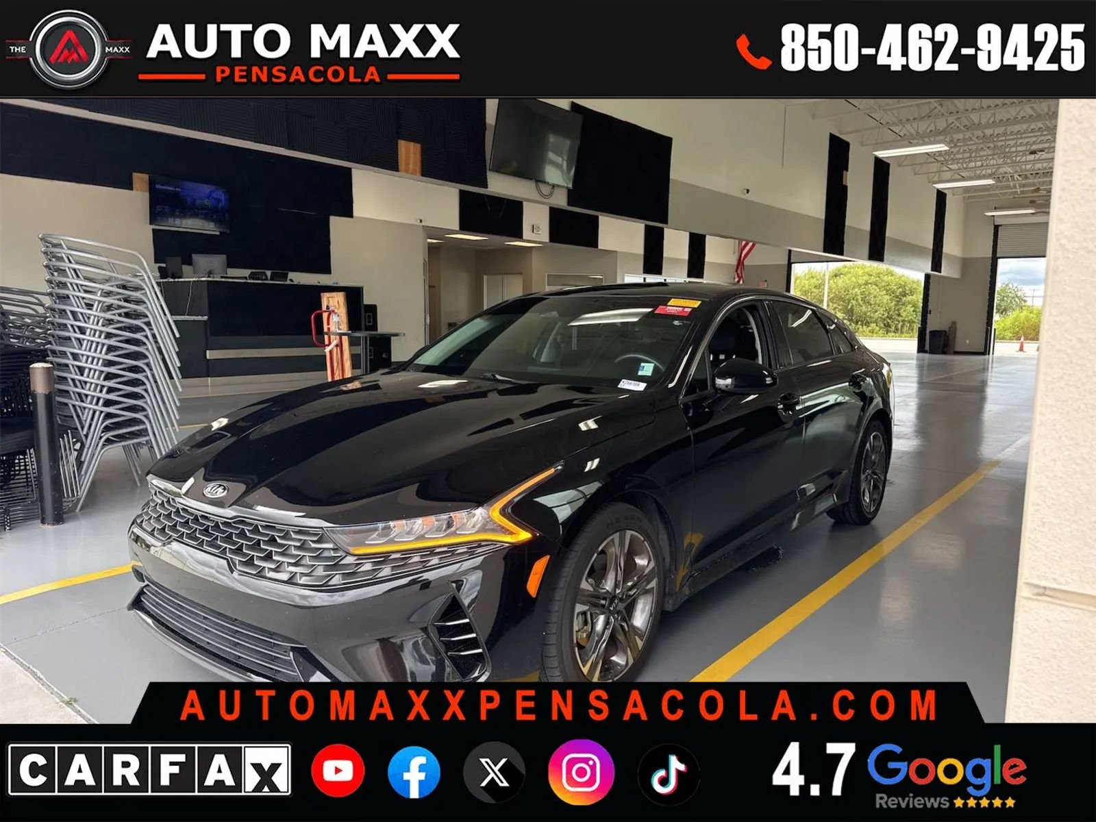Used 2021 Kia K5 EX FWD image 1