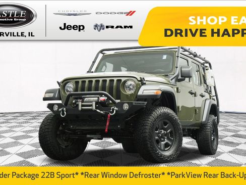 Used 2021 Jeep Wrangler Unlimited Sport AWD/4WD image 1