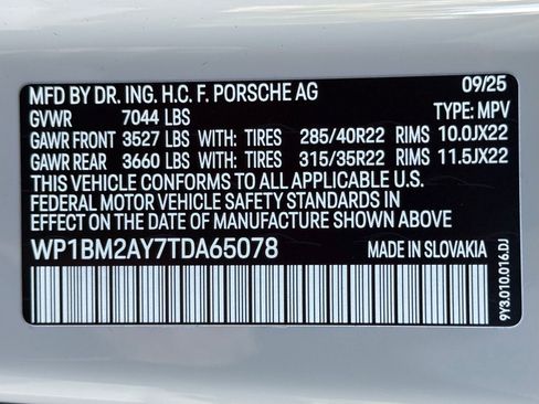 New 2026 Porsche Cayenne Turbo AWD/4WD image 37