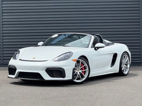 Certified 2021 Porsche 718 Boxster Spyder w/ Light Design Package RWD image 1