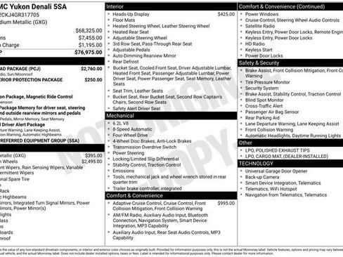 Used 2016 GMC Yukon Denali w/ Open Road Package image 5