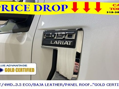 Certified 2023 Ford F150 Lariat w/ Equipment Group 502A High image 11