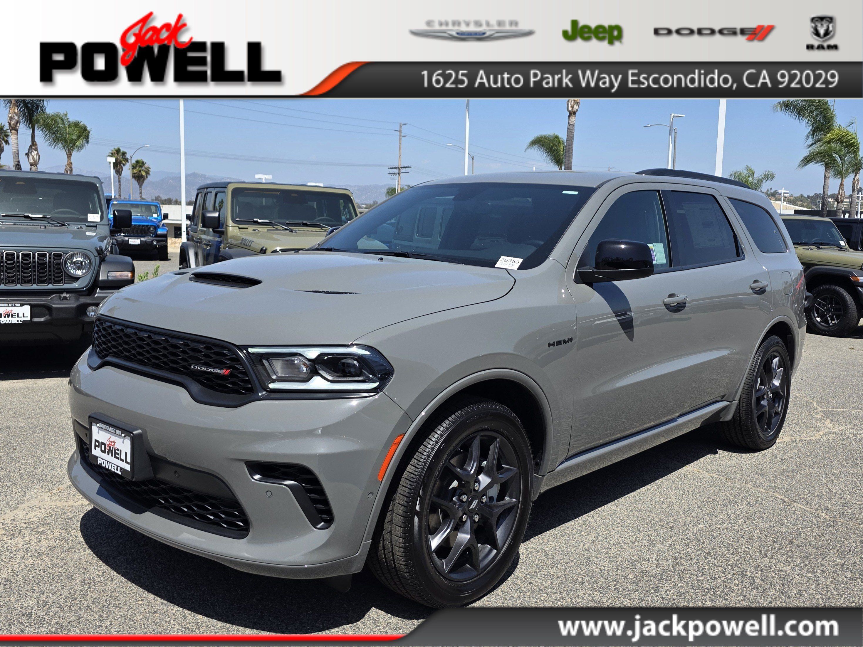 New 2026 Dodge Durango GT w/ Blacktop Package AWD/4WD image 1