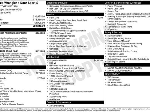 New 2025 Jeep Wrangler Sport S image 4