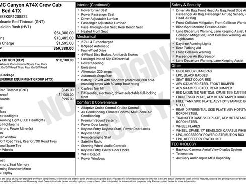 Used 2024 GMC Canyon AT4X w/ AT4X AEV Edition AWD/4WD image 2