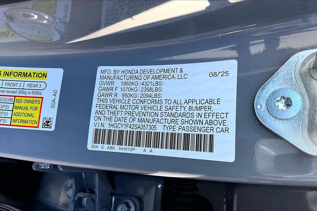 Used 2025 Honda Accord SE image 16
