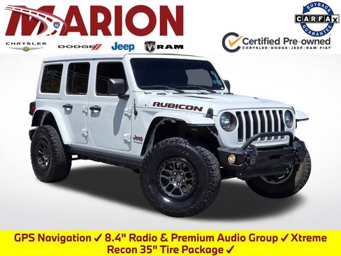 Used 2021 Jeep Wrangler Unlimited Rubicon w/ Xtreme Recon 35" Tire Package AWD/4WD image 1