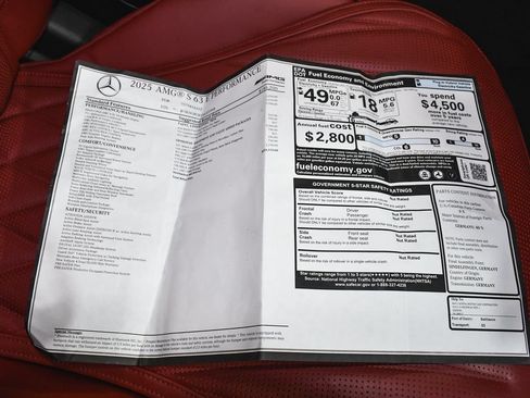 Used 2025 Mercedes-Benz S 63 AMG S image 76