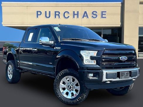 Used 2016 Ford F150 Platinum w/ Equipment Group 701A Luxury AWD/4WD image 1