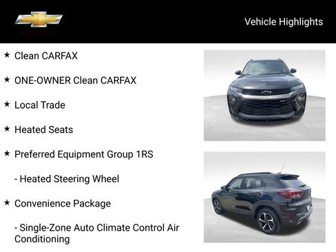 Certified 2023 Chevrolet TrailBlazer RS w/ Convenience Package FWD image 19