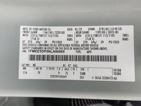 Used 2022 Ford Bronco Wildtrak AWD/4WD image 27