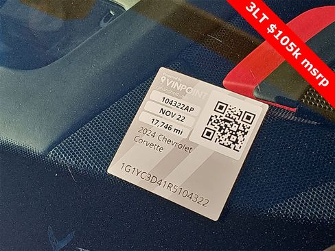 Used 2024 Chevrolet Corvette Stingray Premium Conv w/ Z51 Performance Package image 22