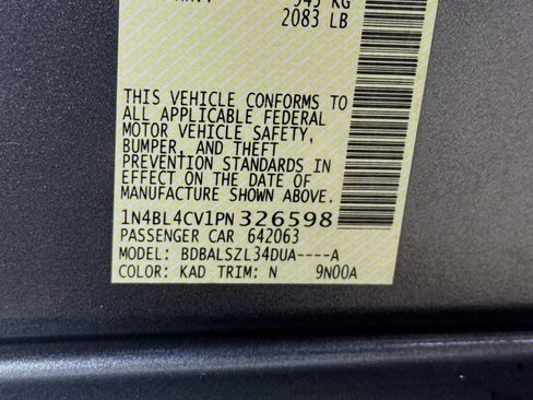 Used 2023 Nissan Altima 2.5 SR FWD image 36