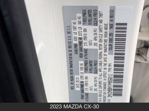 Used 2023 MAZDA CX-30 AWD 2.5 S w/ Select Package image 26