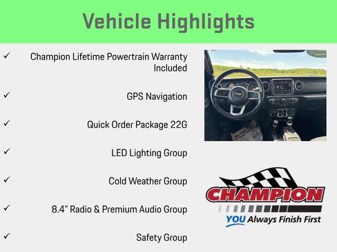 Used 2021 Jeep Wrangler Unlimited Sahara w/ Uconnect 4C Nav & Sound Group AWD/4WD image 12