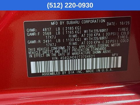 Certified 2026 Subaru Crosstrek 2.0i Premium image 41